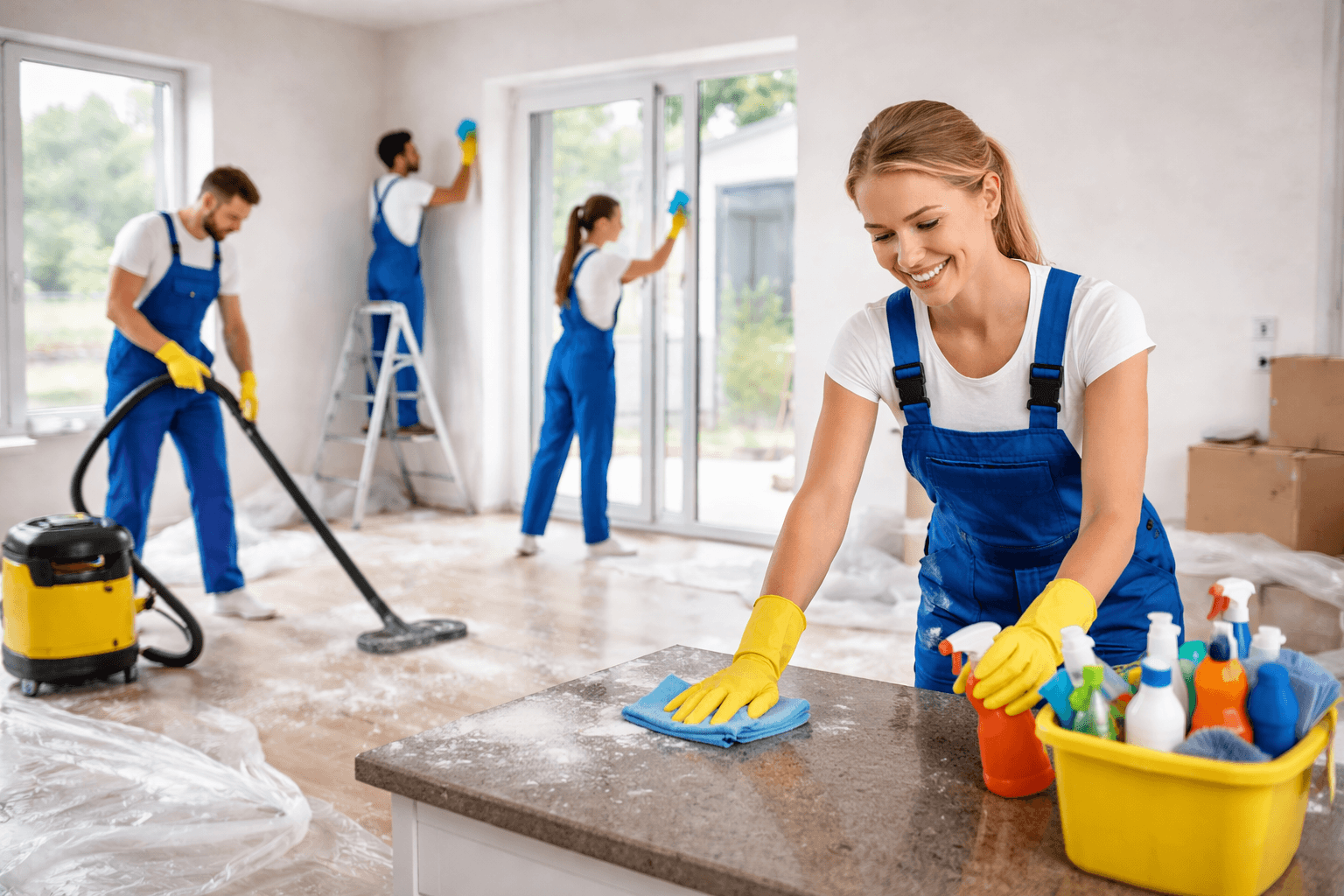 post construction house cleaning in belfast