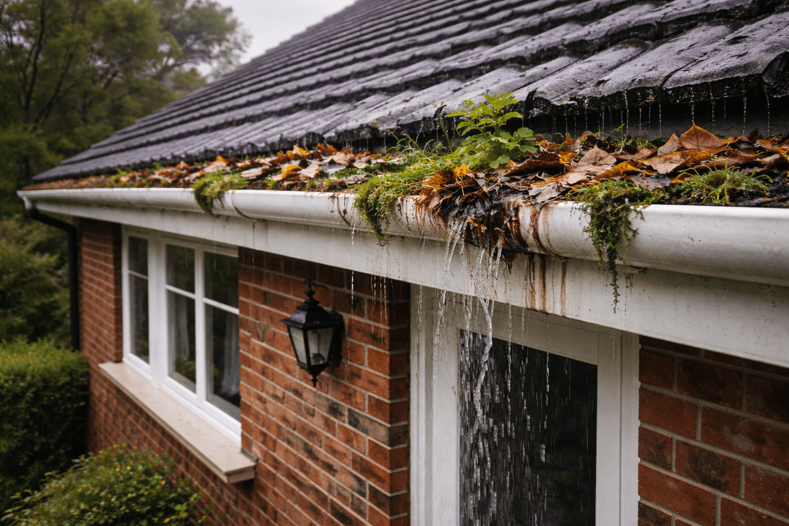 Gutter cleaning signs