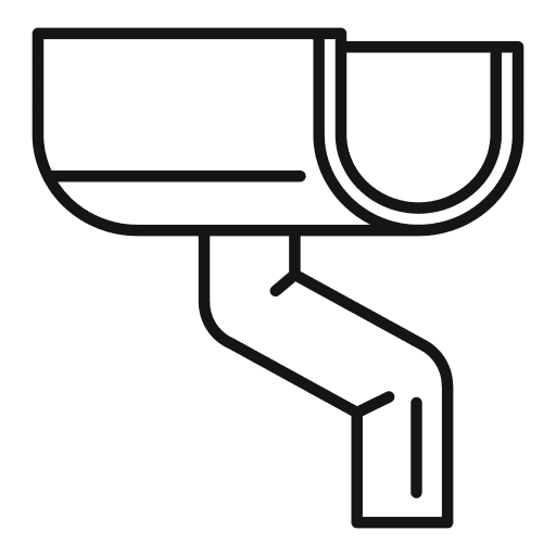 Clean gutter edges and surrounding areas.