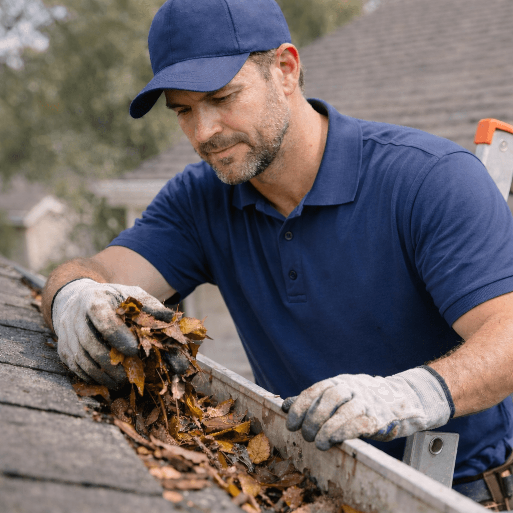 Gutter cleaning service in Belfast